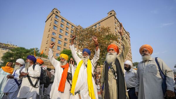 A file image of the members of the Sikh community