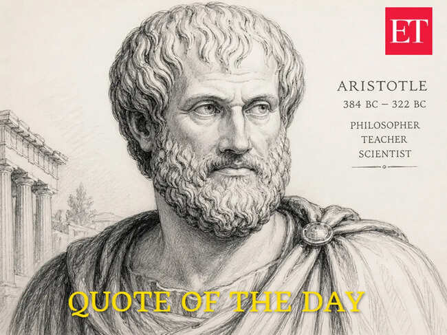 Quote of the day by Aristotle