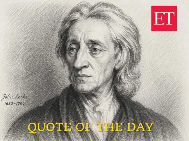 Quote of the day by John Locke