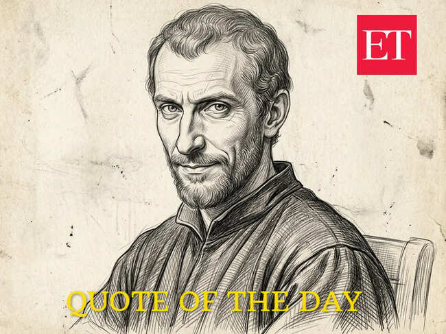 Quote of the day by Niccolo Machiavelli