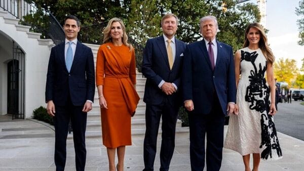 The trip takes place during the US conflict with Iran, which has not been backed by European allies, deepening President Donald Trump’s frustration and his longstanding criticism of Europe and NATO, as well as tensions linked to his Greenland proposals. (Image: Rob Jetten/X)