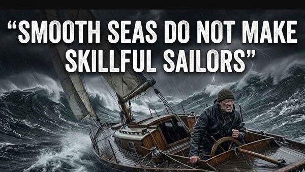 African Proverb of the Day: ‘Smooth seas do not make skillful sailors’