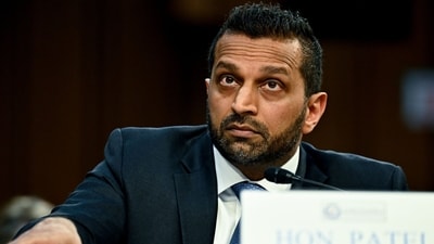 FBI Director Kash Patel was arrested twice for public intoxication, according to a 2005 letter. These incidents are under scrutiny amid ongoing reports about his alcohol use. (Bloomberg File Photo)