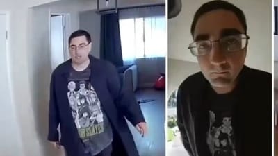 Jason Thomas Nichols, dressed in a black trench coat and claiming to be a wizard, broke into a California home demanding to see a child (X@Mrgunsngear)