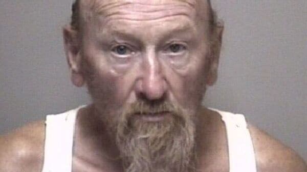 This photo provided by the Galveston County Sheriff's Office shows James Dolphs Elmore Jr. (Galveston County Sheriff's Office via AP)