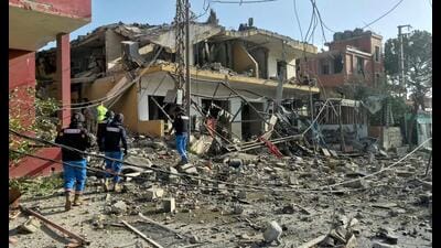 The ease of initiating wars, incentivised by reduced combatant casualties, has come at the cost of putting the civilian population of the warring parties in harm’s way. (AFP)