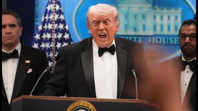 The heterodox, unfiltered and unscripted Trump is unlike any previous American president. (AP)