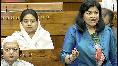 The very name Nari Shakti Vandan Adhiniyam carries a quiet revolution. “Vandan” is not mere gratitude, it is reverence. It is an acknowledgement that women’s power is the very engine of national development (Sansad TV/ANI) The very name Nari Shakti Vandan Adhiniyam carries a quiet revolution. “Vandan” is not mere gratitude, it is reverence. It is an acknowledgement that women’s power is the very engine of national development (Sansad TV/ANI)