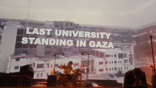 The Strokes spark controversy with political montage at Coachella.