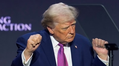 US President Donald Trump (AP File)