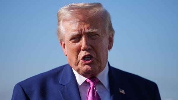 US President Donald Trump