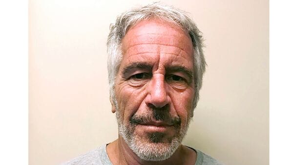This photo provided by the New York State Sex Offender Registry shows Jeffrey Epstein on 28 March 2017.
