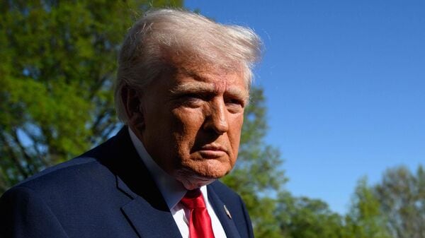 US Iran War Ceasefire Talks LIVE: US President Donald Trump speaks with reporters prior to boarding Marine One as he departs from the South Lawn of the White House in Washington, DC, on April 11, 2026. President Donald Trump is on his way to Florida to attend an UFC event. (Photo by Mandel NGAN / AFP)