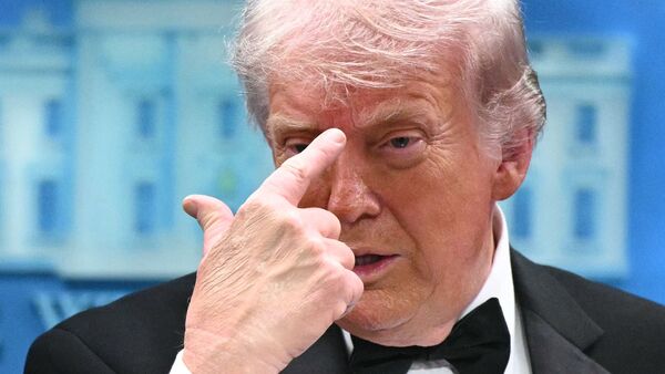 US Iran War LIVE: US President Donald Trump (Photo by Mandel NGAN / AFP)