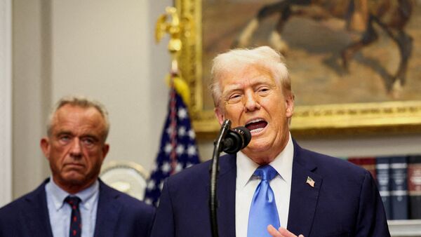 US President Donald Trump's approval rating has dipped to a new low, polls show