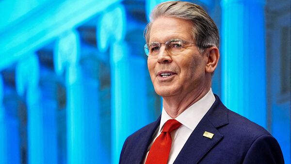 US Treasury Secretary Scott Bessent said the crackdown has disrupted billions in projected Iranian oil revenue and targeted shadow banking and tanker networks allegedly funding terrorism. REUTERS/Aaron Schwartz/File Photo