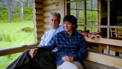 Ghislaine Maxwell and Jeffrey Epstein are seen in this image released by the Department of Justice in Washington, D.C., U.S., on December 19, 2025 as part of a new trove of documents from its investigations into the late financier and convicted sex offender Jeffrey Epstein.(photo for representation) (via REUTERS)
