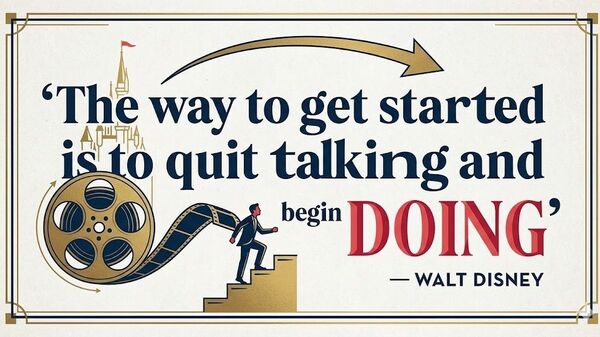 Quote of the Day by Walt Disney