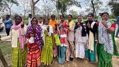 When asked about the missing women, parties invariably talk of “winnability”. The message is clear: Women matter as voters not decision-makers. (@ECISVEEP X/ANI)