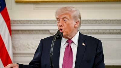 Trump blasts WSJ journalist for op-ed saying Iranians take POTUS ‘for a sucker’ (Photographer: Daniel Heuer/Bloomberg) (Bloomberg)