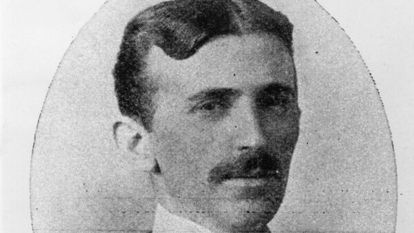 Nikola Tesla (1856 - 1943) the Yugoslavian-American inventor, physicist and electrical engineer. Original Publication: Illustrated London News - pub. 1900