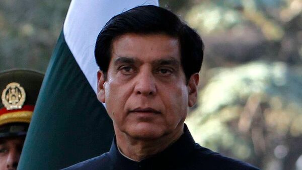 Former Pakistan's Prime Minister Raja Pervez Ashraf.