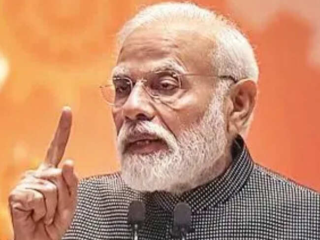 A picture of PM Modi
