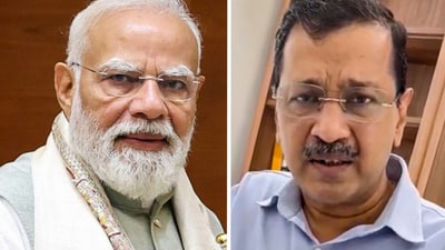 PM Modi has BA as per Delhi University and MA according to Gujarat University. Kejriwal and AAP are questioning that again amid row over exams and education system. (File Photos: ANI, PTI)