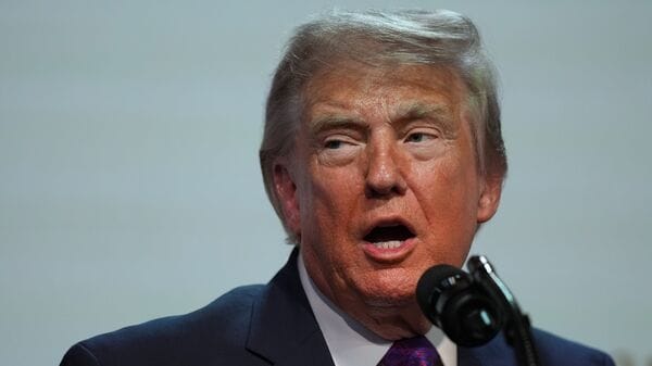 US President Donald Trump