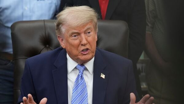 US President Donald Trump. AP/PTI