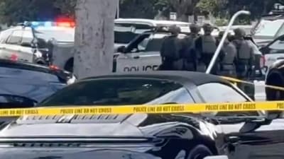 Beverly Hills armed suspect: A suspect wanted for attempting to murder a Los Angeles County deputy was arrested after a standoff with SWAT. (X/@MattSeedorff)