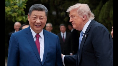 China has regularly tried to build a global narrative of equivalence with the US despite the gap in their economic and military capacities. (Reuters) China has regularly tried to build a global narrative of equivalence with the US despite the gap in their economic and military capacities. (Reuters)