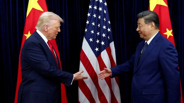 US President Donald Trump and Chinese President Xi Jinping.