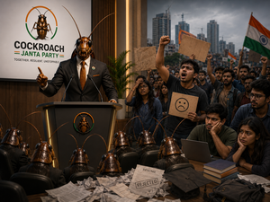 ​Cockroach Janta Party, a satirical movement, highlights the frustration of young Indians struggling to jobs