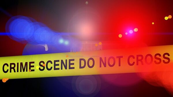 Image showing a police barricade tape, depicting a crime scene. Image for representational purposes.