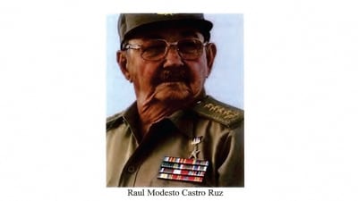 Raúl Castro, former Cuban president, faces federal charges in the US including conspiracy to murder and aircraft destruction. (via REUTERS)