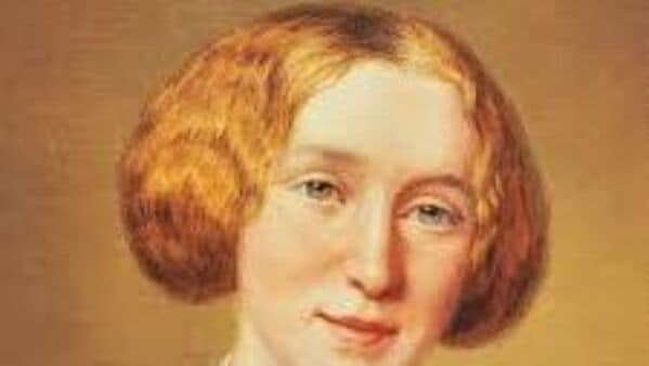 A portrait of George Eliot, pseudonym of Mary Ann Evans, by François d’Albert Durade. Photograph: Dea Picture Library/De Agostini via Getty Images