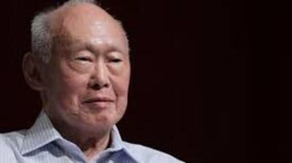Quote of the day by Lee Kuan Yew (Image: Reuters)