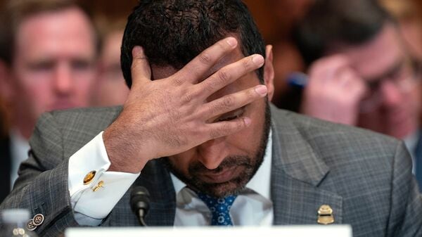 FBI director Kash Patel. (AP Photo/Jose Luis Magana)