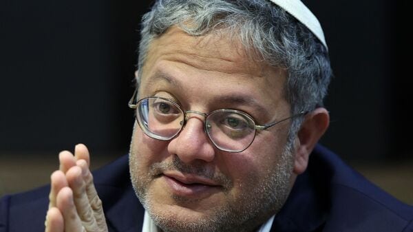 Israeli Security Minister Itamar Ben Gvir.