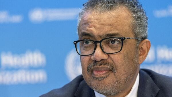 FILE PHOTO: Director-General of the World Health Organisation (WHO) Dr. Tedros Adhanom Ghebreyesus