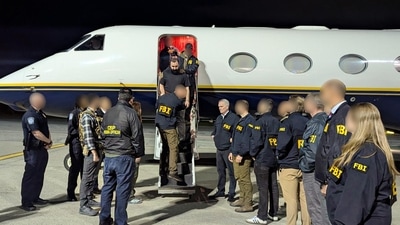 Mohammad Baqer Saad Dawood Al-Saadi was arrested in Turkey on May 15 and brought to the US a day later. (X/FBI)