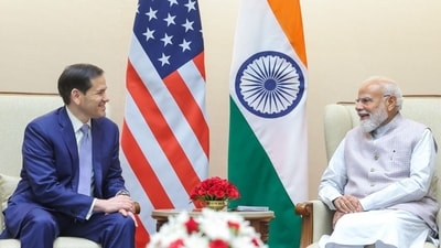 Rubio’s four-day trip to India is mostly seen as an effort to reset bilateral ties. (X/@narendramodi)