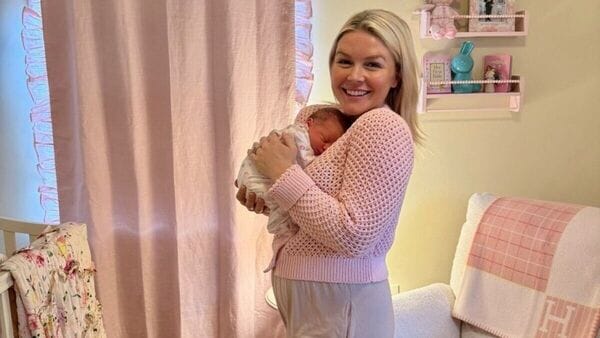 Karoline Leavitt and her husband, Nick, have welcomed their second child, a baby girl named Viviana (Image: Karoline Leavitt/X)