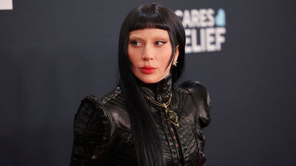 Grammy Awards 2025 LIVE: Lady Gaga poses at the red carpet during the 67th Annual Grammy Awards in Los Angeles (Image: Reuters)