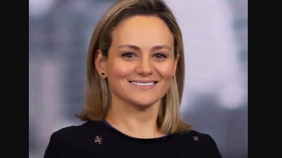 JPMorgan executive Lorna Hajdini is accused of sexually harassing her junior. (Screengrab)