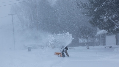 A significant winter storm is affecting the Sierra Nevada, bringing warnings for severe conditions until Tuesday. (AP)