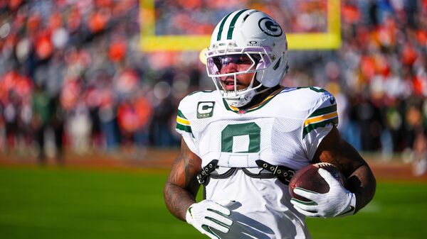 Green Bay Packers running back Josh Jacobs