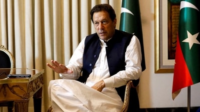 These developments occurred about a month before Khan lost the no-confidence vote brought by the opposition, leading to the fall of his government. (Reuters) These developments occurred about a month before Khan lost the no-confidence vote brought by the opposition, leading to the fall of his government. (Reuters)