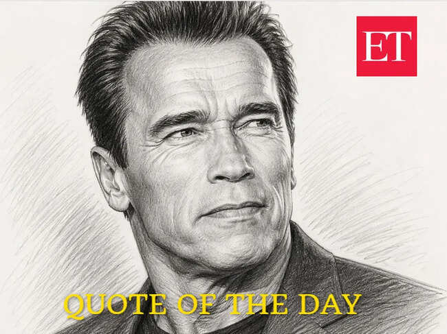 Quote of the day by Arnold Schwarzenegger
